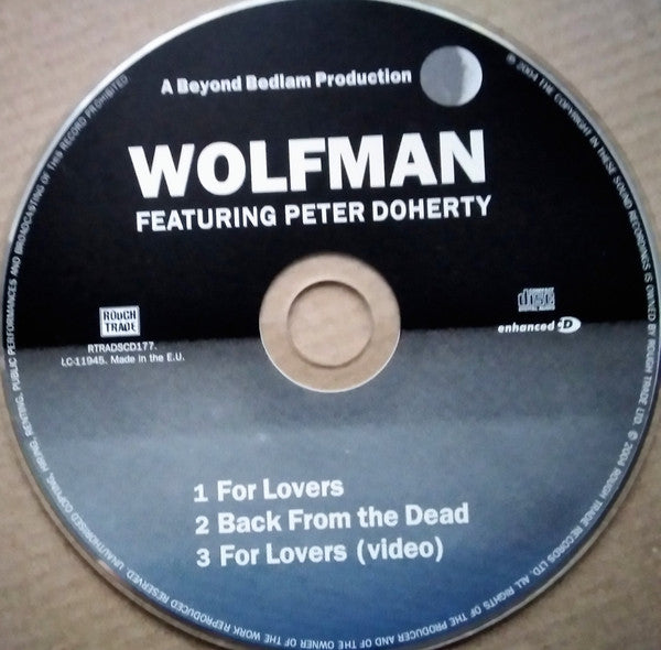 Wolfman (3) Featuring Peter Doherty* : For Lovers (CD, Single, Enh)