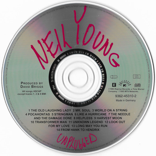 Neil Young : Unplugged (CD, Album)