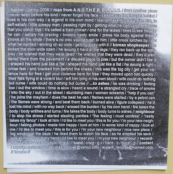 Tractor (2) : Demo 2006 (CDr)