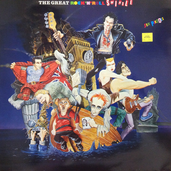 Sex Pistols : The Great Rock 'N' Roll Swindle (LP, Comp, RE)