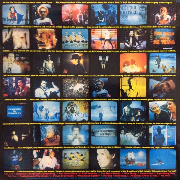 Sex Pistols : The Great Rock 'N' Roll Swindle (LP, Comp, RE)