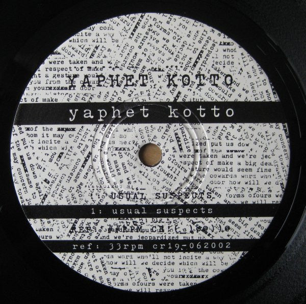 Yaphet Kotto : Yaphet Kotto (7")