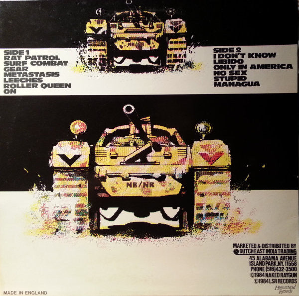 Naked Raygun : Throb Throb (LP, Album)