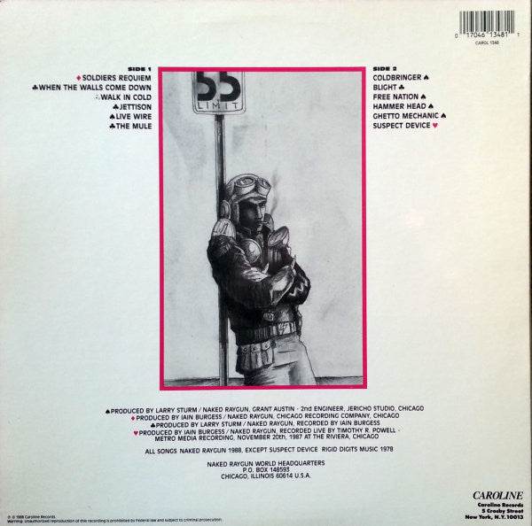 Naked Raygun : Jettison (LP, Album)