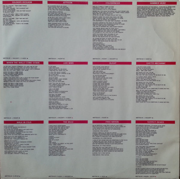 Naked Raygun : Jettison (LP, Album)