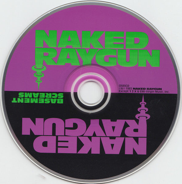 Naked Raygun : Basement Screams (CD, EP, RE, RM)