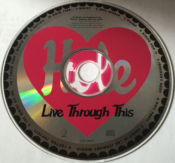 Hole (2) : Live Through This (CD, Album, May)