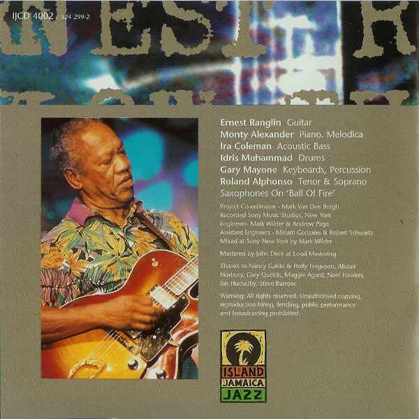 Ernest Ranglin : Below The Bassline (CD, Album, PMD)