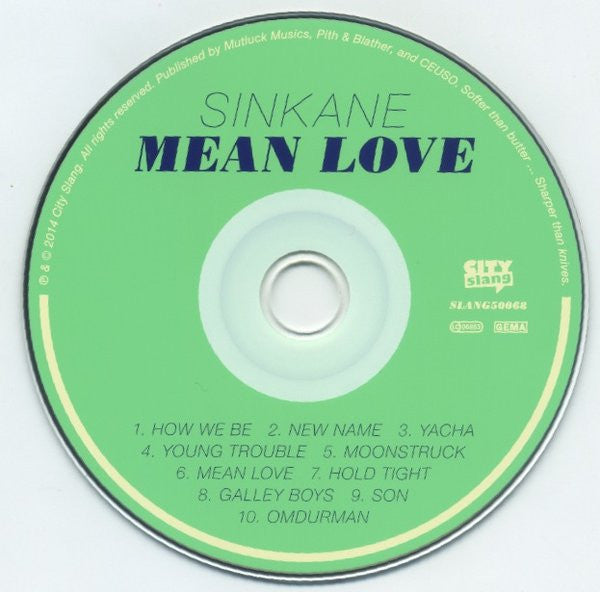 Sinkane : Mean Love  (CD, Album)