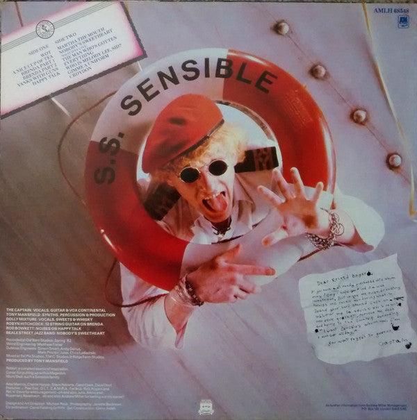 Captain Sensible : Women And Captains First (LP, Album, Ast)
