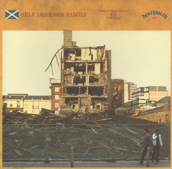 Self Defense Family : Indoor Wind Chimes b/w Cottaging (7", Single, Blu)