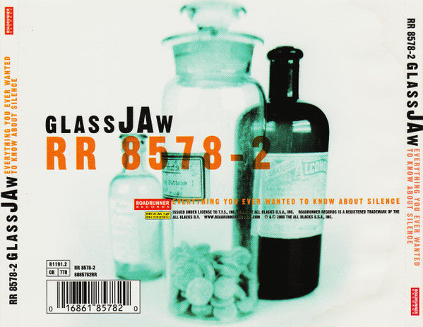 Glassjaw : Everything You Ever Wanted To Know About Silence (CD, Album)