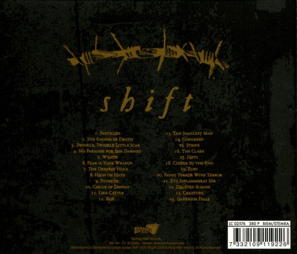 Nasum : Shift (CD, Album)
