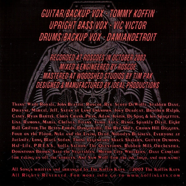 Koffin Kats : Koffin Kats (CD, Album)