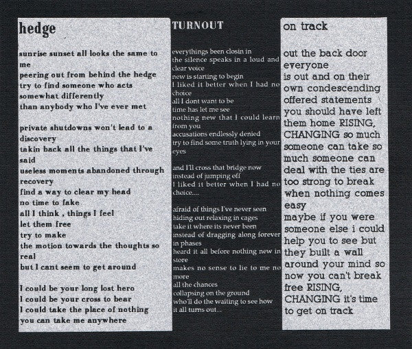 Garden Variety : Hedge (7")