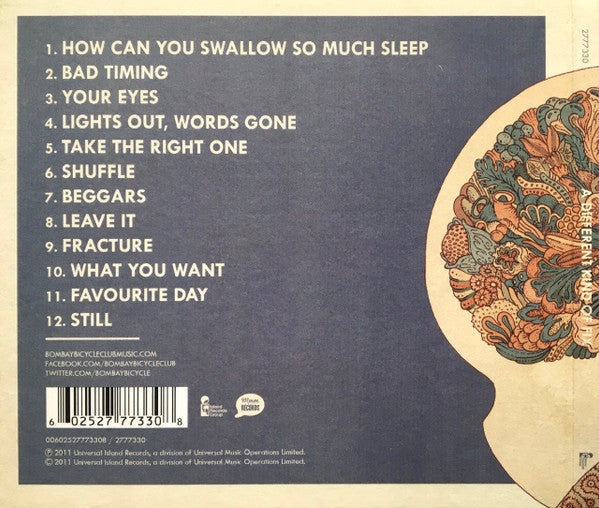Bombay Bicycle Club : A Different Kind Of Fix (CD, Album, Enh, Dig)