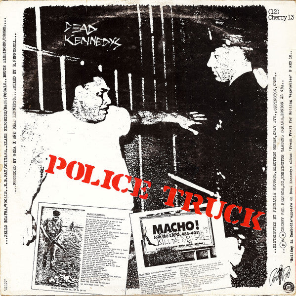 Dead Kennedys : Holiday In Cambodia (12", Single)