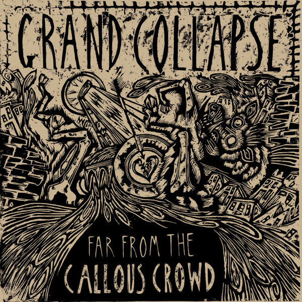 Grand Collapse : Far From The Callous Crowd (LP, Album, Cle)