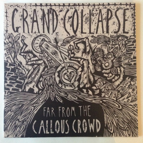 Grand Collapse : Far From The Callous Crowd (LP, Album, Cle)