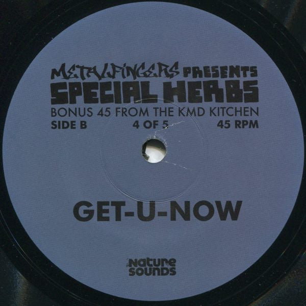 Metal Fingers : Special Herbs Volume 7 & 8 (2xLP, Comp, RE + 7", Ltd + S/Edition)
