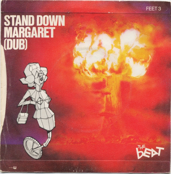 The Beat (2) : Best Friend / Stand Down Margaret (Dub) (7", Single, Sil)