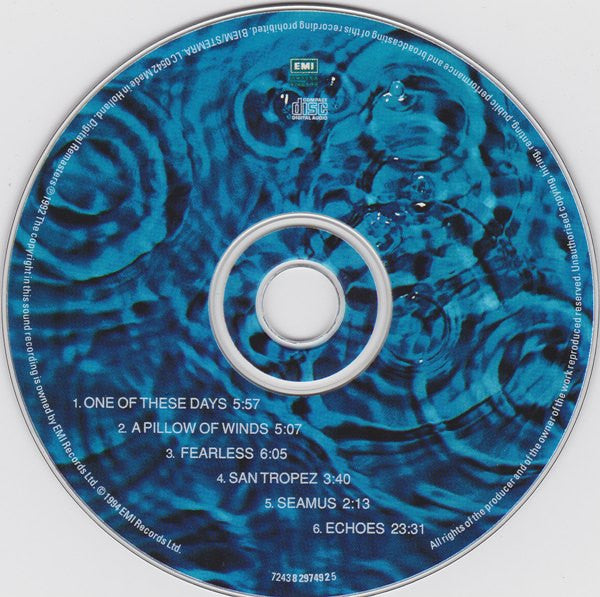 Pink Floyd : Meddle (CD, Album, RE, RM)