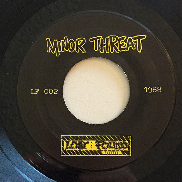 Minor Threat : Live At Buff Hall (7", RP, Unofficial, Yel)