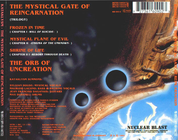 Kataklysm : The Mystical Gate Of Reincarnation (CD, EP)