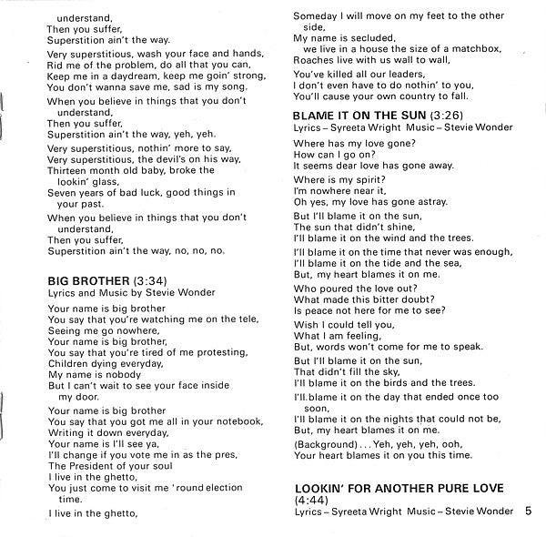 Stevie Wonder : Talking Book (CD, Album, RE, PMD)