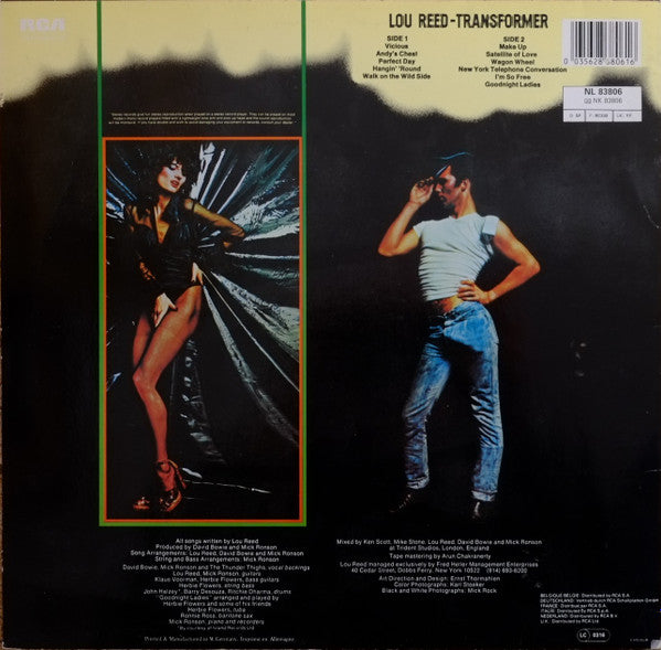 Lou Reed : Transformer (LP, Album, RE)