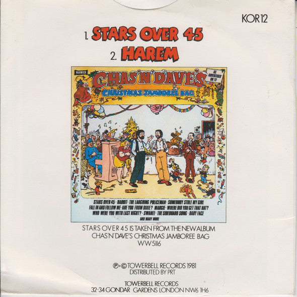 Chas 'n' Dave* : Stars Over 45 (7", Single)