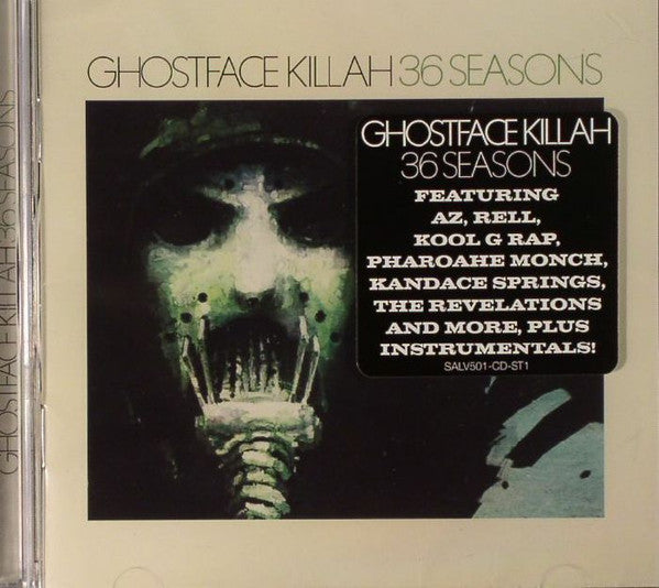 Ghostface Killah : 36 Seasons  (CD, Album)