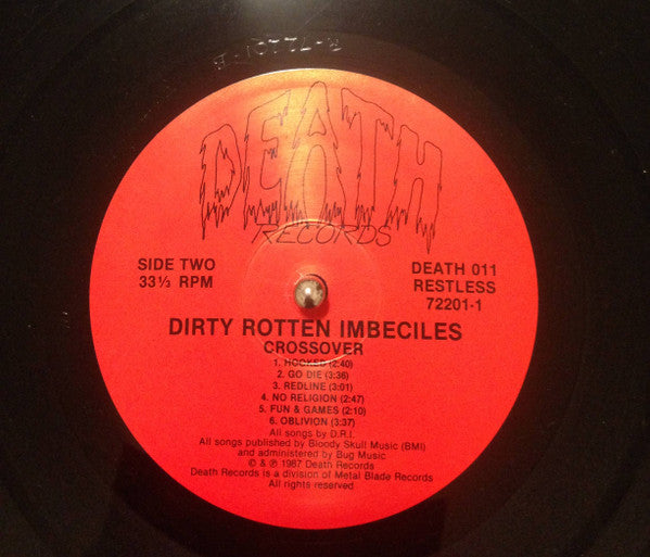 D.R.I.* : Crossover (LP, Album)