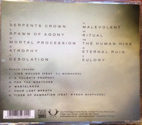 Boris The Blade (2) : The Human Hive (CD, Album)