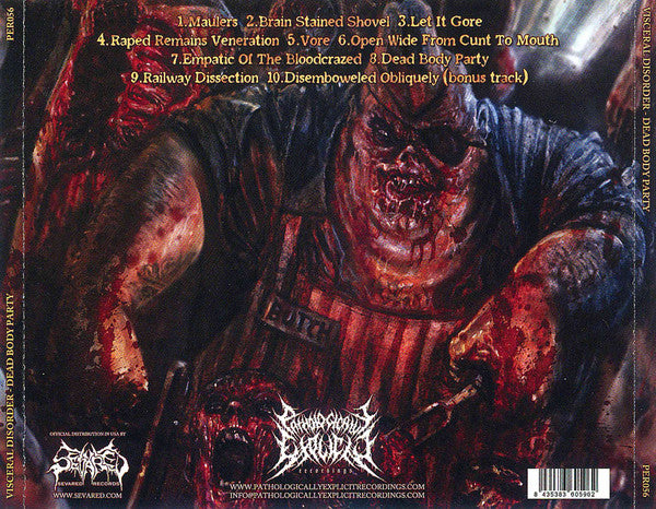 Visceral Disorder : Dead Body Party (CD, Album)