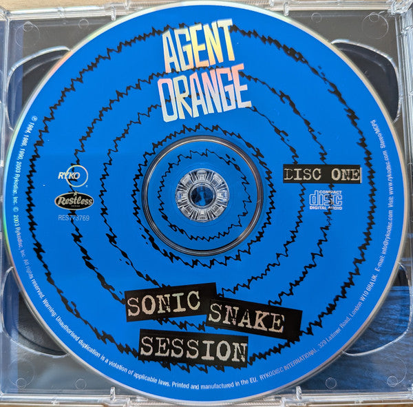 Agent Orange (7) : Sonic Snake Session (2xCD, Comp)