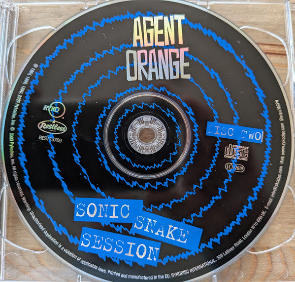 Agent Orange (7) : Sonic Snake Session (2xCD, Comp)
