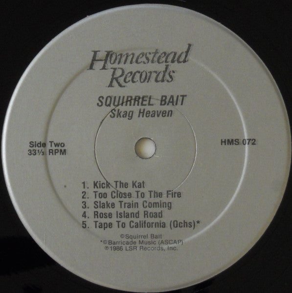 Squirrel Bait : Skag Heaven (LP, Album, Sil)