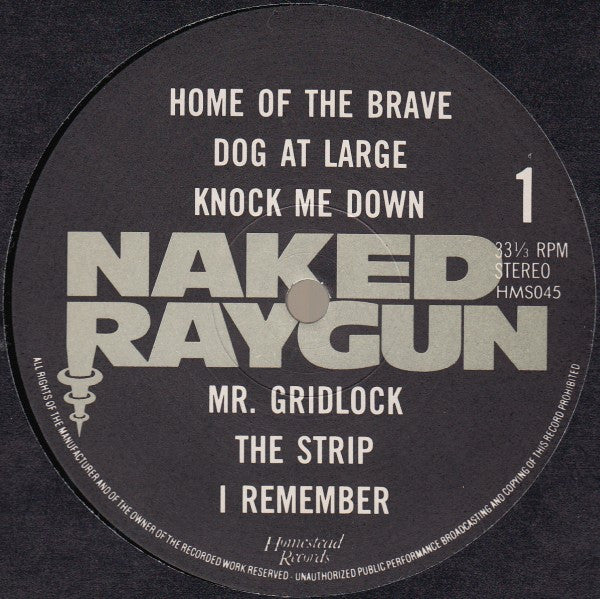 Naked Raygun : All Rise (LP, Album, Die)
