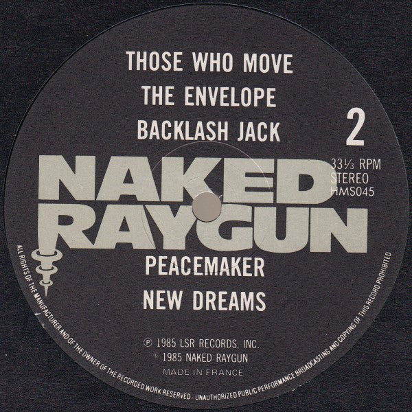 Naked Raygun : All Rise (LP, Album, Die)