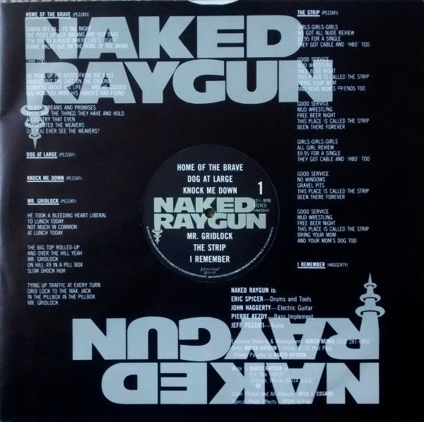 Naked Raygun : All Rise (LP, Album, Die)
