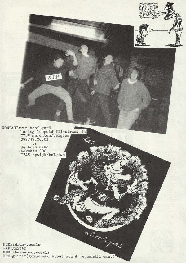 Les Schtroumpfs Alcooliques / Muggles / Hirudo / Honey Honey : Screams From Belgium (LP)