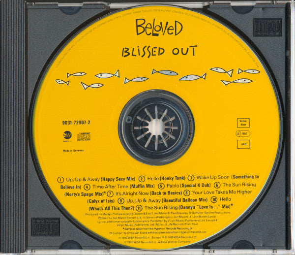 Beloved* : Blissed Out (CD, Album, Comp, RP)