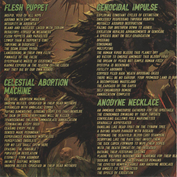 Iconic Vivisect : Monument Of Depravity (CD, Album)