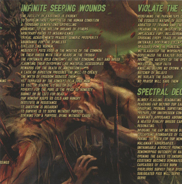 Iconic Vivisect : Monument Of Depravity (CD, Album)