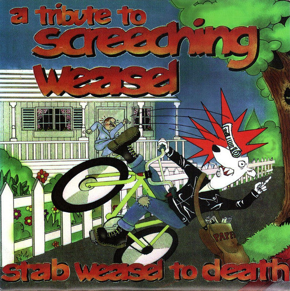 Various : A Tribute To Screeching Weasel - Stab Weasel To Death (2x7", Comp, Ltd)