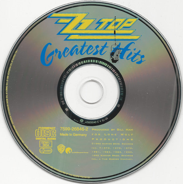 ZZ Top : Greatest Hits (CD, Comp, RE, RM)