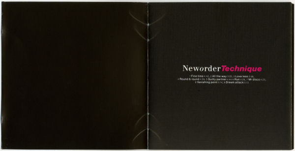 New Order : Technique (CD, Album)