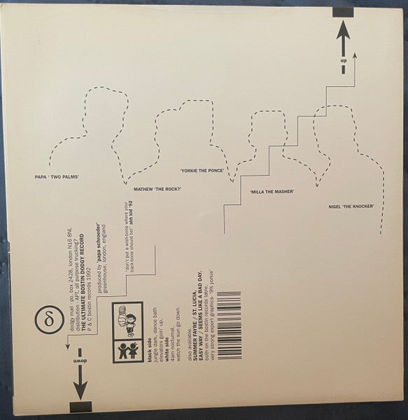 Dodgy : The Black And White Single (7", Single, Ltd, Num, Whi)