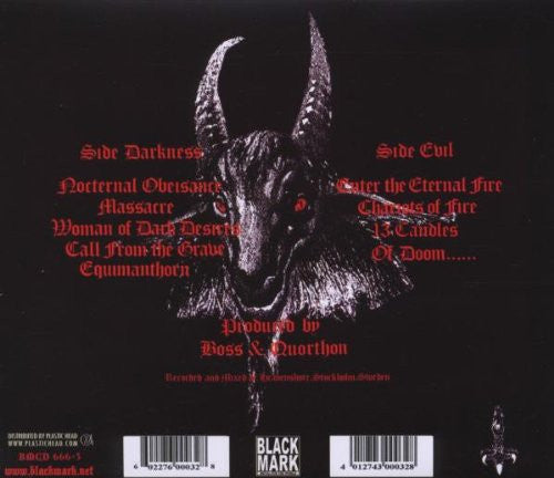 Bathory : Under The Sign Of The Black Mark (CD, Album, RE, RM, RP)